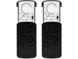 Paquete De 2 Lupas Para Joyería Con Luz Led/uv, 30x/60x/90x, Diseño Deslizante Para Joyería, Monedas, Sellos Y Piedras.