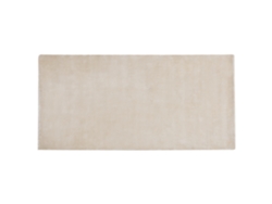 Alfombra de pelo corto BELIANI Gesi ii de Viscosa Beige 80x150
