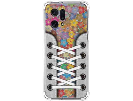 Carcasa para Oppo Find X5 5G TUMUNDOSMARTPHONE Dibujos Antigolpes Zapatillas 05 Multicolor