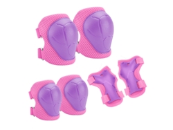 Kit de protección infantil 6 en 1, Talla: S, Morado