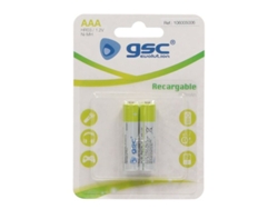 Gsc 106005006 | Pila Recargable Gsc Hr03 (aaa) 1,2v 800mah Blister 2uds