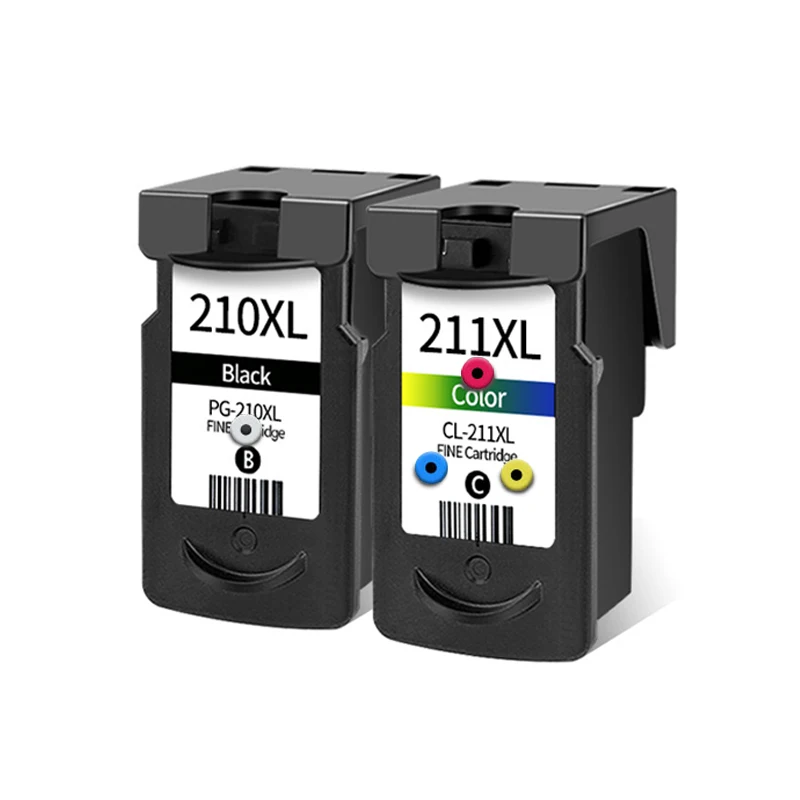 Bk-clpg-210xl Cl-211xl Refillable Ink Cartridge For Canon 210 211 Xl Ip2700 Ip2702 Mp240 Mp250 Mp260 Mp270 Mp320 Mp495 Mp480 Mp490