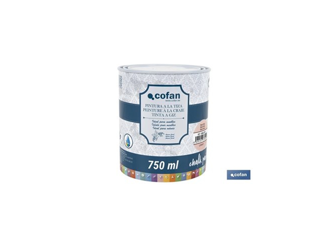 Pintura Tiza Chalk Paint Rosa Floral 750ml