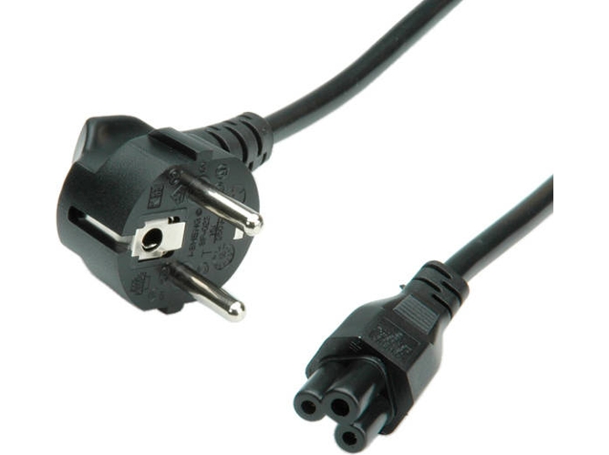 Cable de Alimentación ROLINE 1,8m IEC320 C5 - CEE 7/7