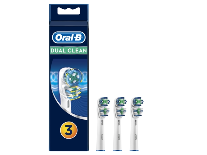 Recambio Cepillo ORAL B Dual Clean EB417-3 (3 Un)