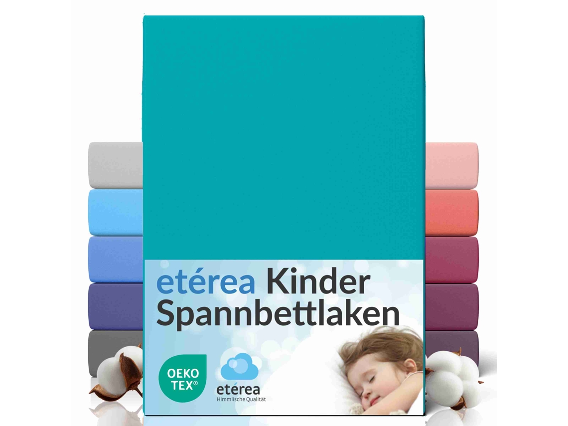 Sábanas Ajustables Etérea Elástico Colchones Hasta 25 Cm 60x120 - 70x140 Cm Océano