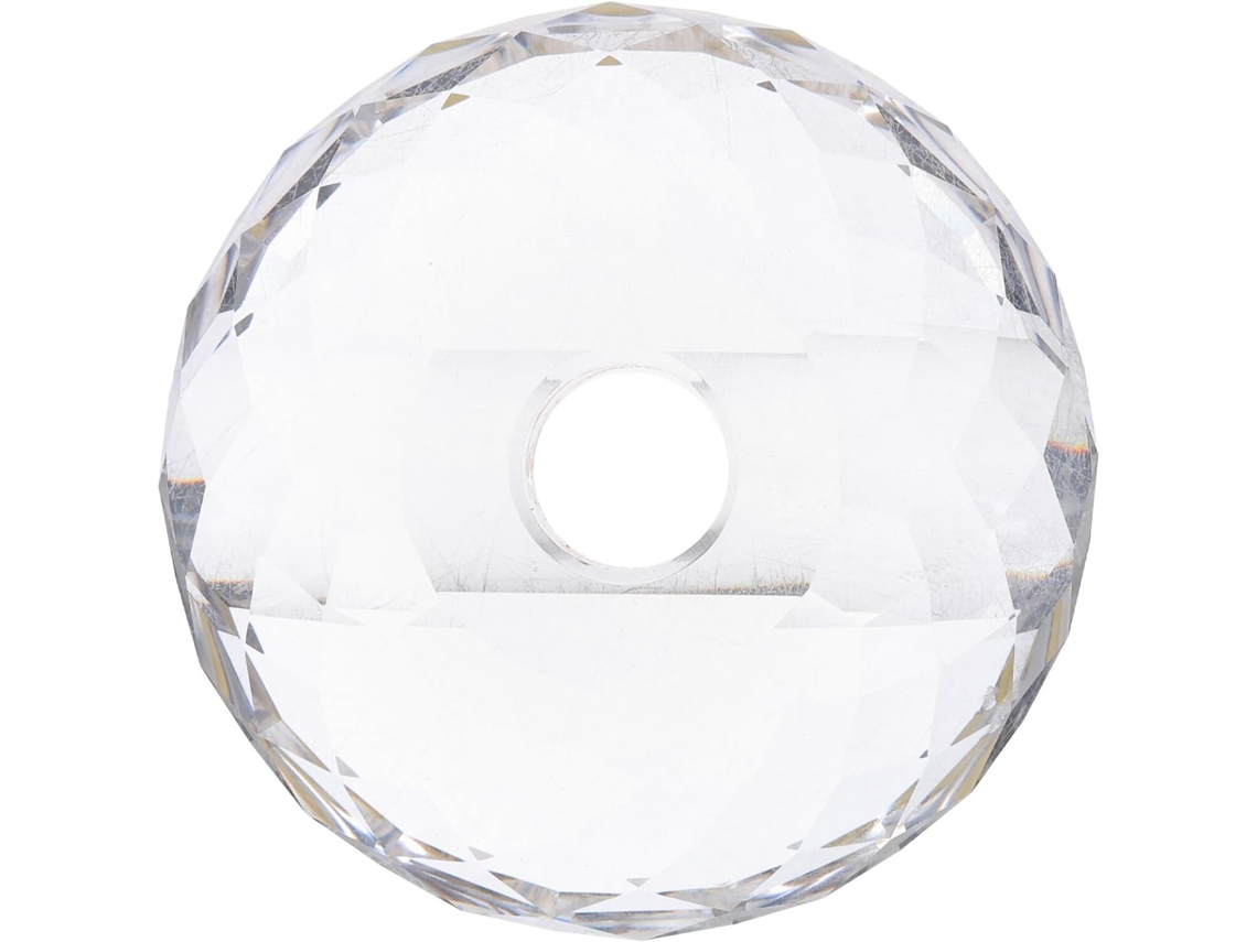 Portalápices De Cristal Transparente De 8 Cm, Base Estable Y Versátil Para Lápices De Oficina.