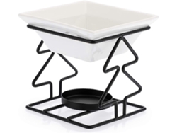 Omni-quemador De Aceite Esencial Con Taza De Cerámica Metal Y Ceramica Multifuncional Para Decoración Hogar