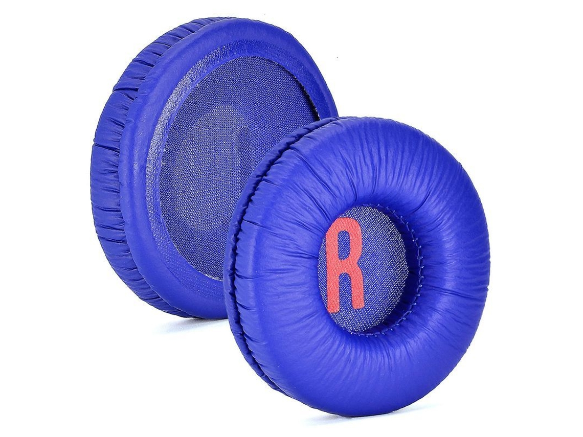 1 Par De Almohadillas Compatibles Con Los Auriculares Supraaurales Para Niños Jbl Jr 300bt 300 Y Jr 310bt 310, Color Azul.