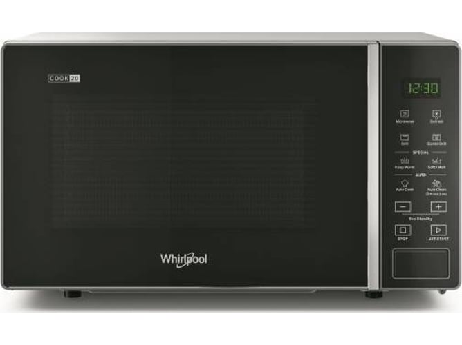 Microondas WHIRLPOOL MWP 203 SB (20 L - Con Grill - Inox)