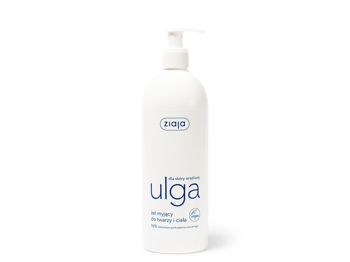 Limpiador Facial Y Corporal Ziaja Ulga, 400ml - Cuidado Profesional Para Piel Sensible