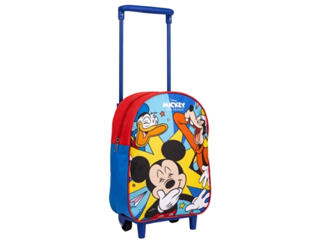 Mochila Trolley con ruedas Guardería MICKEY MOUSE and Friends 3D