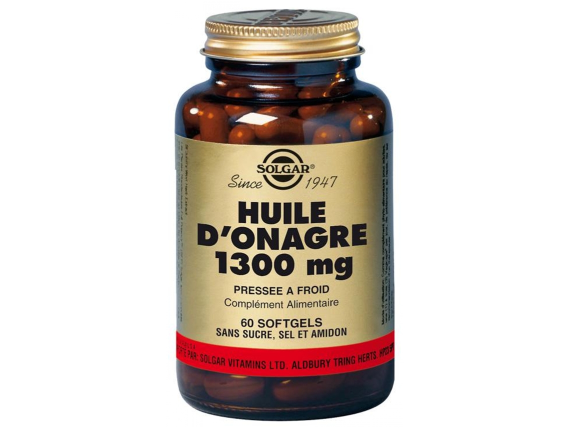 Solgar Aceite De Onagra 1300 Mg 60 Cápsulas SOLGAR