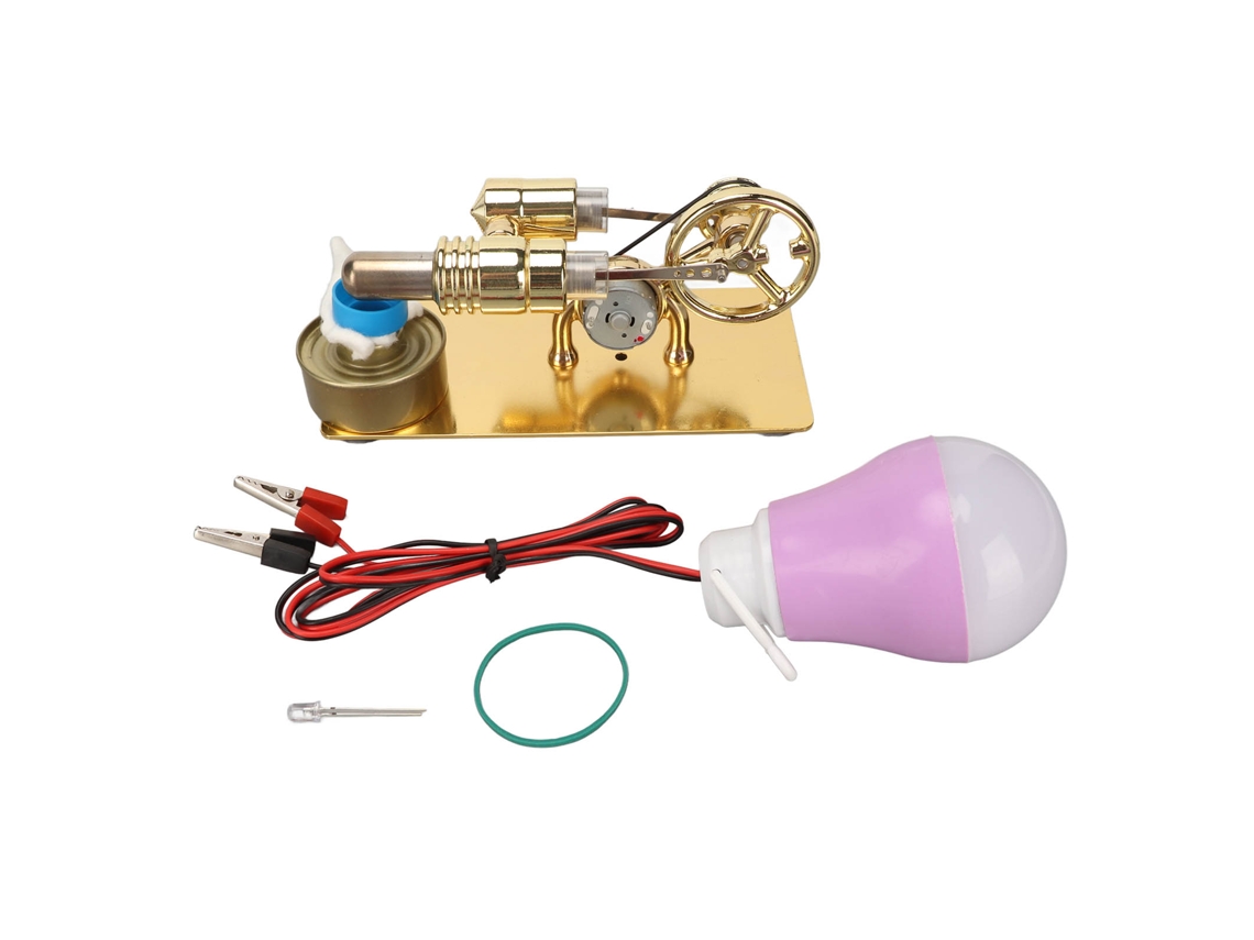 Kit De Motor Stirling En Forma De Cangrejo Modelo Científico Educativo Juguete Para Regalo Y Aprendizaje