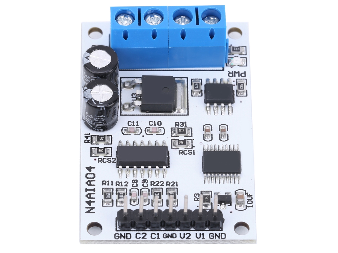 2026velora-colector Analógico De Voltaje Y Corriente 4-20ma Rs485 Adc Modbus Rtu 03 06 De Alta Precisión