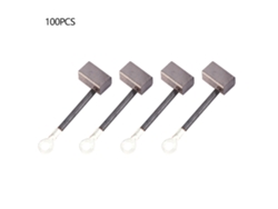 100 Unidades De Escobillas De Carbón J435a De 9x8x14,5 Mm Para Motores De Bombas De Agua Y Aceite De 12 V/24 V/48 V Cc Y Accesorios Para Herramientas.