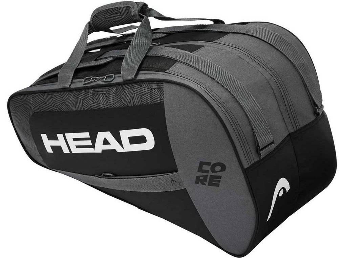 Bolsa para Raqueta de Padel HEAD RACKET Core Combi (Negro - Tamaño unico)