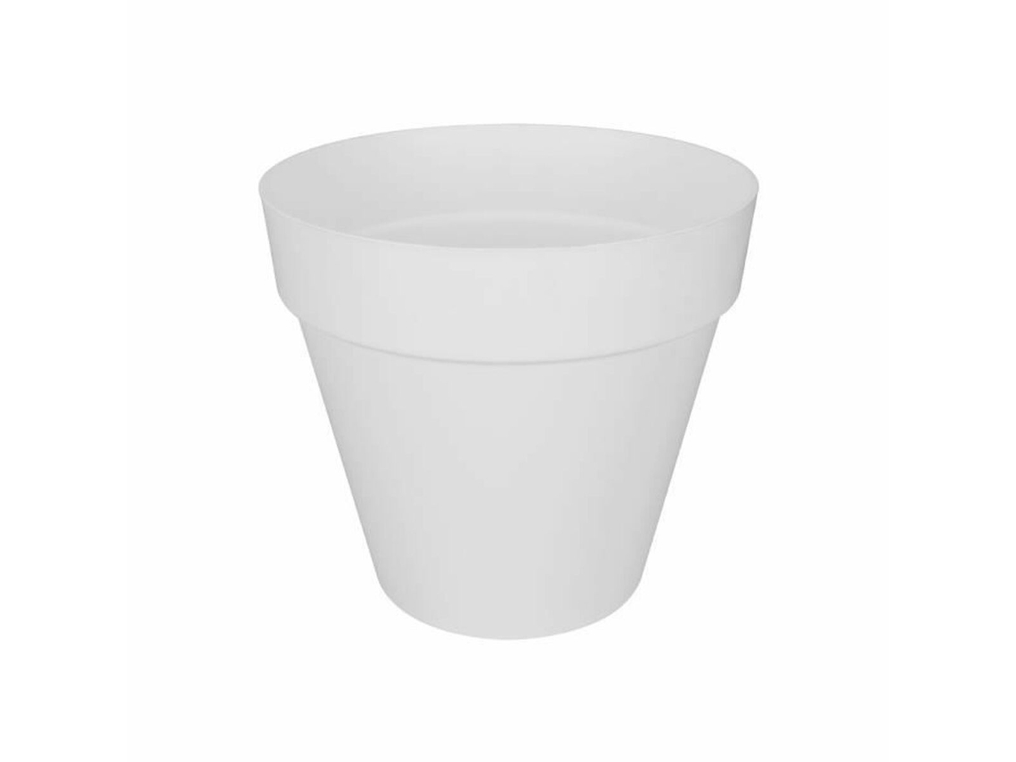 Maceta ELHO Loft Urban Redonda Blanco 40 cm