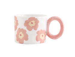 Taza de café de cerámica pintada a mano de 450 ml NEVEANCE