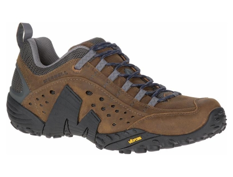 Zapatillas MERRELL Nubuck Hombre (46.5 - Marrón)
