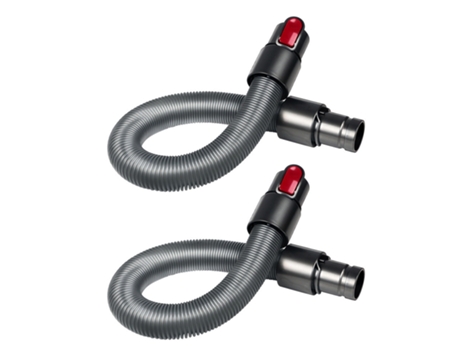 Manguera de extensión Flexible para Dyson Dc34 Dc44 Dc58 Dc74 V6, accesorios de repuesto de conector de manguera telescópica, 2 piezas
