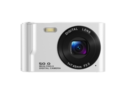 Cámara digital portátil 4K 50MP Zoom digital 16x, Pantalla de 2.8 pulgadas Blanco Siurn