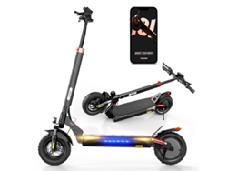 Patinete eléctrico plegable Iscooter Ix3, motor de 800 W y 10 Ah, velocidad máxima de 40 km/h, autonomía de 40 km, neumáticos de 10", control por aplicación