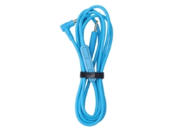 Cabo de Fone Mali 3.5mm para 2.5mm com Controle de Volume para QC25 QC35 Y50 Y40 Azul 1.35m