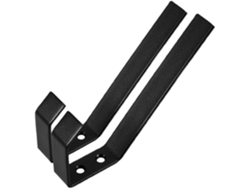 Soporte Pared Acero Inoxidable Negro 2 Piezas Casco Motocicleta Multifuncional Sombreros Protección Seguridad
