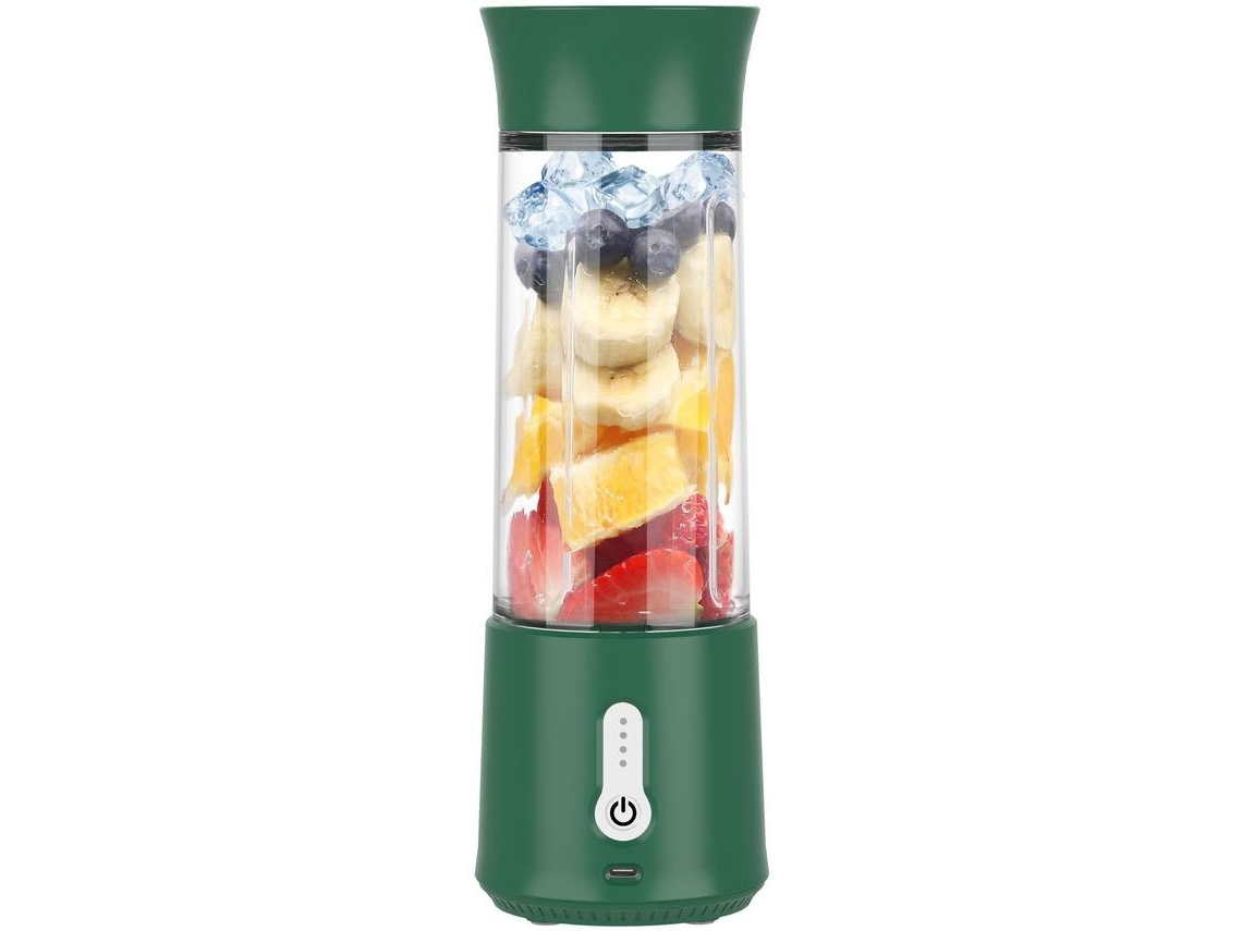 Extractor De Jugo Eléctrico De Carga Mini Taza De Jugo Multifuncional Portátil CHRUI Verde