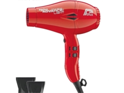 Secador de pelo de alta potencia PA685 con iones negativos, secado rápido, color rojo GOKOCO