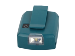 Adaptador Cargador Led Con Doble Usb Fuente De Poder Batería De Litio Entrada 14.4‑20v