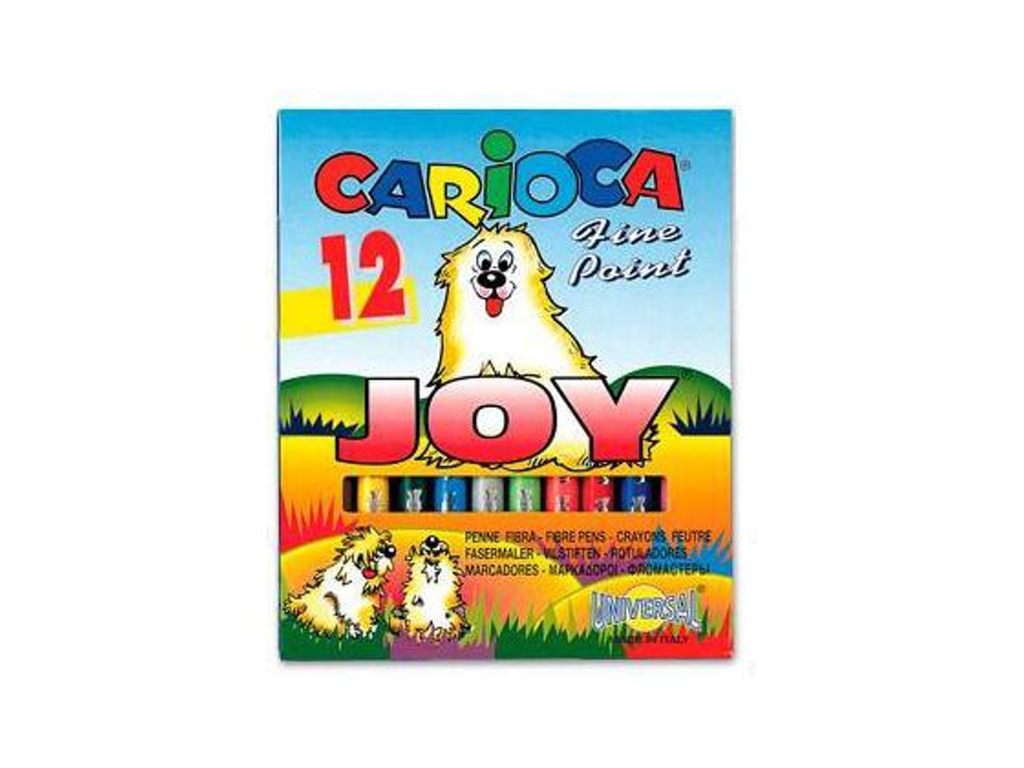 Marcador Carioca Joy Caixa de 12 Núcleos