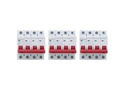 Disyuntor Mcb Dz47-63z Dc1000v 4p 20a Con Protección Solar, Protección Contra Cortocircuitos Y Protección Contra Sobrecargas.
