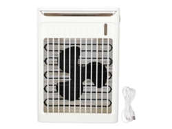 Humidificador con aire acondicionado 2 Cool Nieblas 5 velocidades Ventilador portátil USB LED