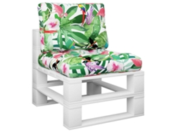 Cojines para muebles de palets, 2 unidades, tela multicolor HARLANV1