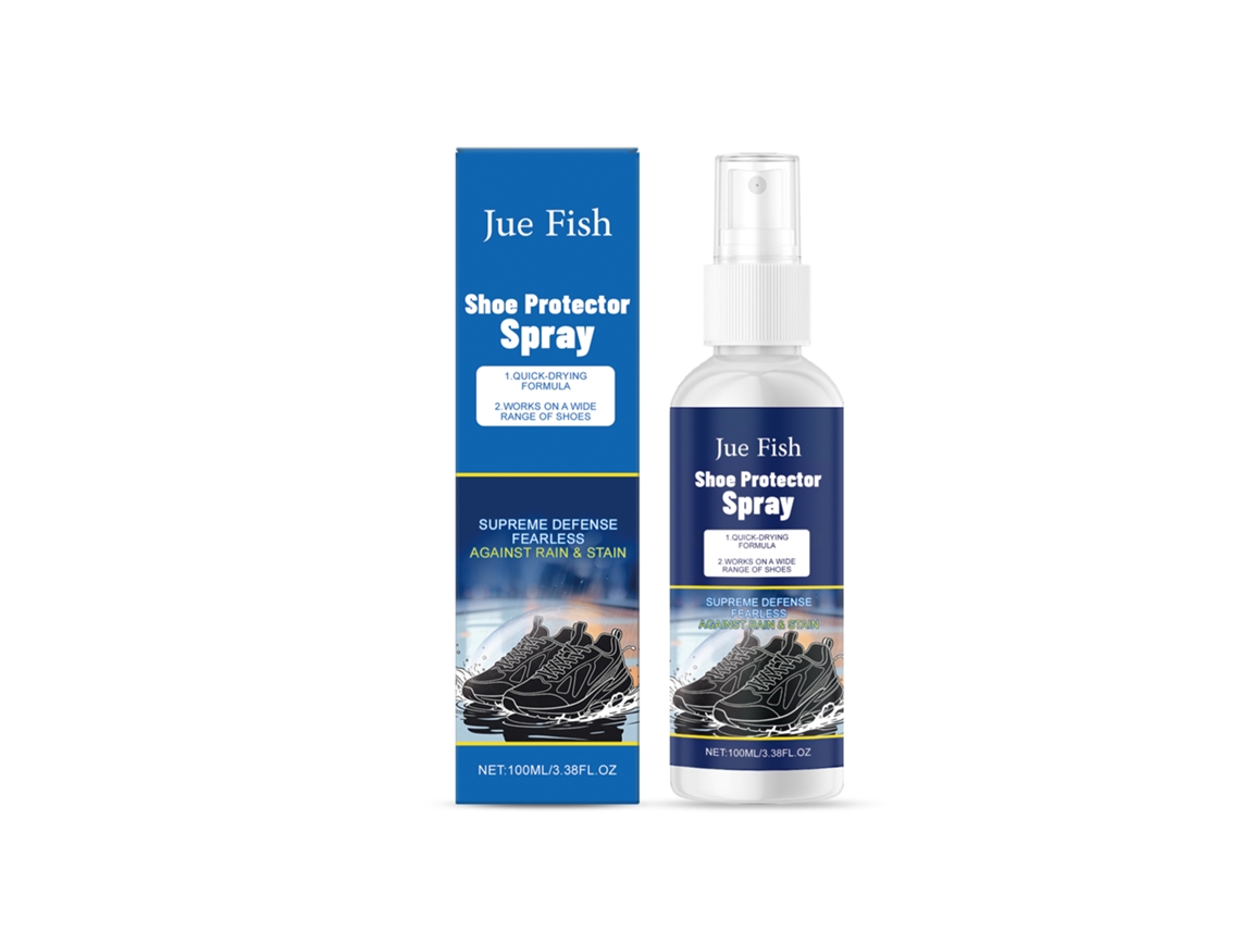 Spray protector para calzado con protección eficaz y duradera.