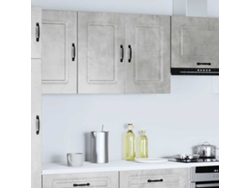 Maison Exclusive - Armario De Pared Cocina Kalmar Madera Ingeniería Gris Hormigón