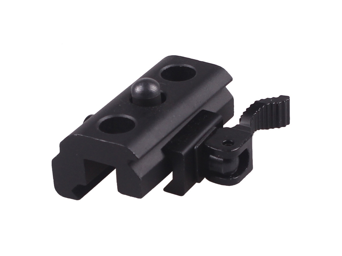 Adaptador De Montaje Para Rifle Weaver Con Riel Picatinny De 20 Mm Para Armas De Caza Con Resorte Giratorio