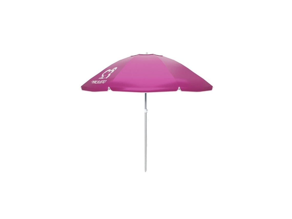 Sombrilla Marbueno Rosa 240cm para Jardín y Playa - Marbueno Verano