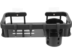 Organizador de pared sin taladrar, estante de esquina para baño, accesorios de cocina, soporte para cepillos de dientes Slowmoose