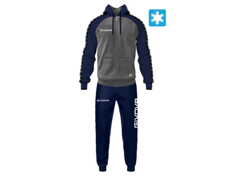 Chándal para Hombre GIVOVA (XL - Gris)