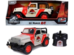 Coche Teledirigido JADA Jurassic Park Jeep Wrangler (Edad Minima: 6 - Alcance: 25 m - Velocidad Máxima: 9 Km/h)