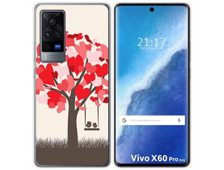 Carcasa Vivo X60 Pro 5G TUMUNDOSMARTPHONE Silicona Multicolor