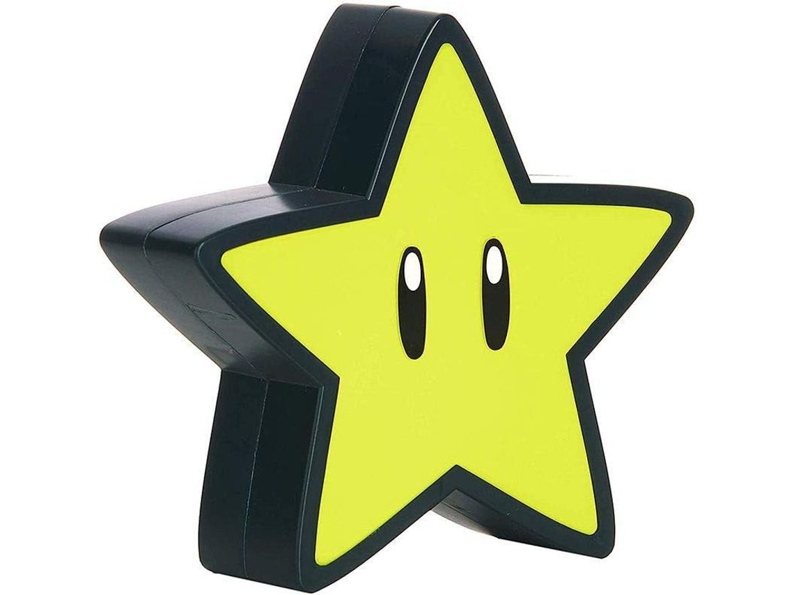 Lámpara Super Estrella con Sonido Super Mario Bros Nintendo 13 cm PALADONE