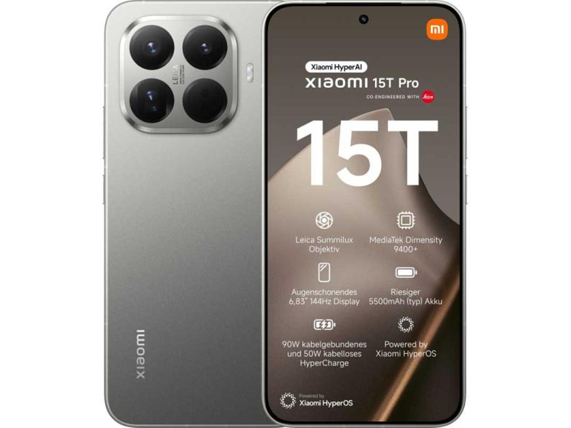 Xiaomi 15t Pro 12 1tb 5g Gris UE