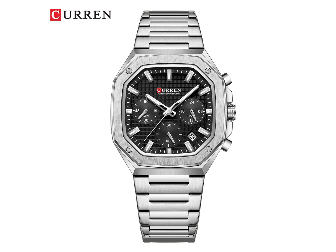 (estilo 2) Reloj Unisex De Esfera Pequeña Con Seis Manecillas, Reloj Multifuncional Resistente Al Agua Con Calendario Para Parejas.