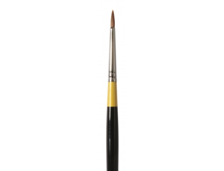 Pincel Sintetico Rigido Redondo Acrilico Mango Largo S45 (0'' 11,11 Mm)