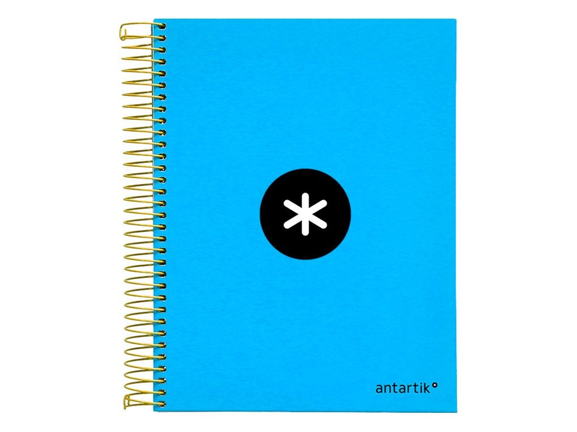 Cuaderno LIDERPAPEL Série Antartik 100g/m² Azul (A5 - Liso)