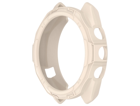 Funda protectora para reloj Garmin Approach S70 de 47 mm Armor Hollow (color Starlight)